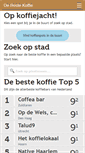 Mobile Screenshot of debestekoffievan.nl